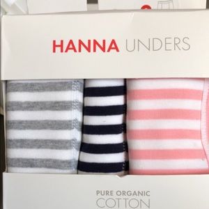 Hanna Andersson girls training unders size S NEW